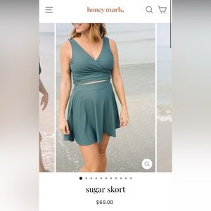 Honey Mark swim skort